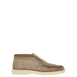 Santoni Men Suede Desert Boot