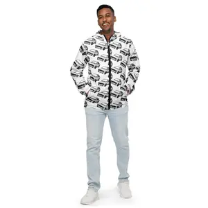 Racing Inspired All-Over Windbreaker with YOUR CAR (M3 shown)