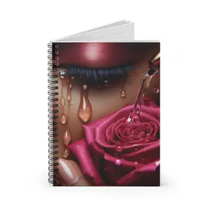 B.M.D TEARS that grew the ROSE Notebook- Edition 1(fusia)