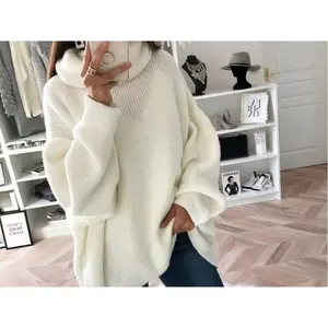 Women's Turtleneck Plus Size Sweater Batman Thick Pullover Sweater Casual Autumn Loose Knitted Pullover Loose Vest Women's Off-Shoulder Ribbed Sweater Women's Slim Fit Long Sleeve Off-Shoulder Top Astrology T-Shirt