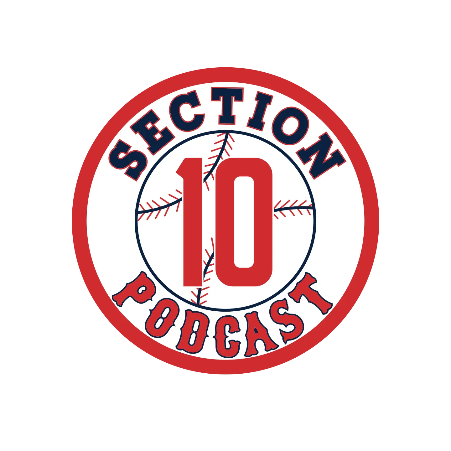 Section 10 90s Logo Sticker