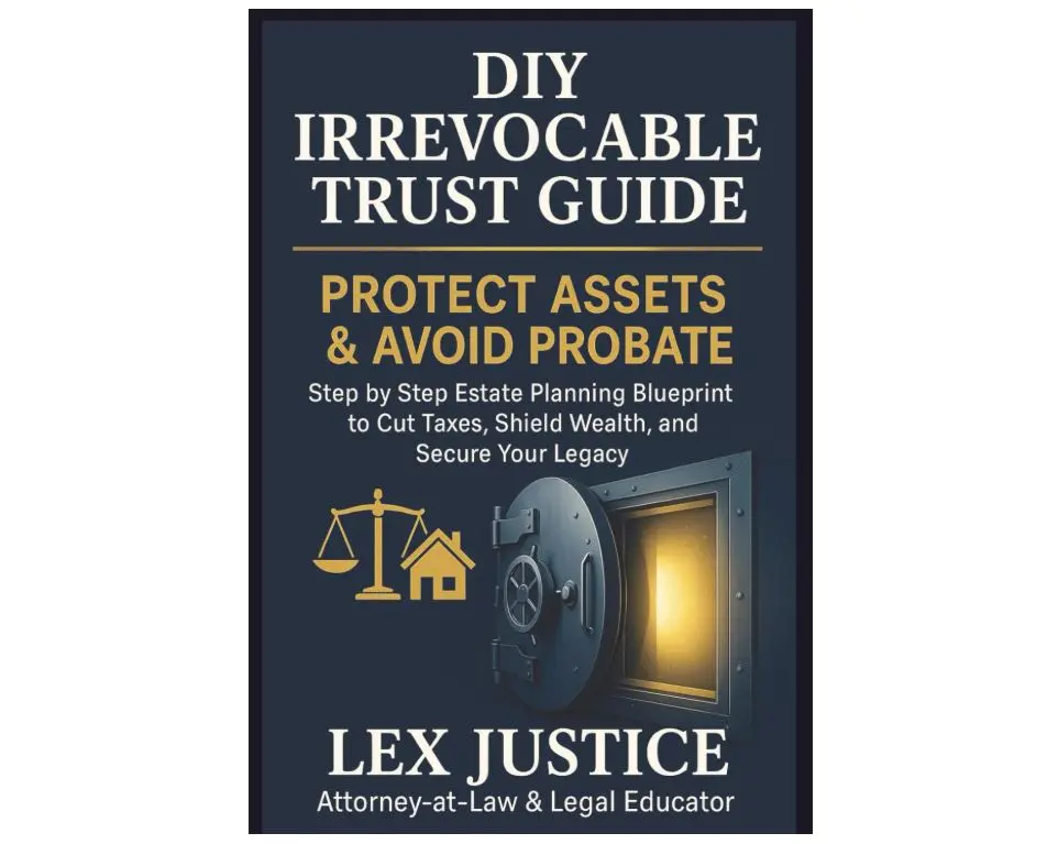 DIY IRREVOCABLE TRUST GUIDE, PROTECT ASSETS AND AVOID PROBATE: Step by Step Estate Planning Blueprint To Cut Taxes, Shield Wealth, and Secure your ... Preserve Dignity. Understand the System.)