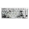 ATTACK X820 Ultra 75% Stable Wireless Gaming Mechanical Creamy Keyboard, PC Accessories with Smart TFT Display, RGB LED Light, Tri-Mode Connectivity, Customizable QMK Driver, Foam, Travel-Friendly Design for Gamers