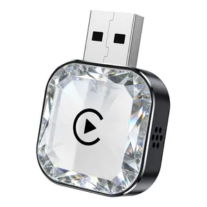 【MAKASRI】2026 New Wireless CarPlay Adapter - Compatible with iPhone and Android systems, fast connection, supports hands-free calling