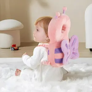 Cotton Imported Soft & Breathable Head Protection Backpack for Toddlers 0-3 Years Old Lightweight Design Adjustable Plush Straps Machine Washable