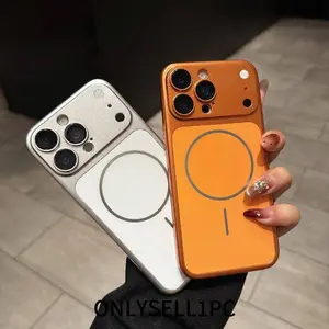 The new model changes to imitation 17 in seconds, Apple 17promax Xingyu orange is suitable for iPhone16ProMax mobile phone case, matte hard case, all-inclusive anti-drop 15 with lens film 13 magnetic attraction, men and women 14 to 17 high-end Protector