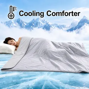 JOLLYVOGUE Summer Cooling Comfort for Hot Sleepers, Ice Cream Blanket,Summervibes,RayonDerived from Bamboo,Breathable Oversized Design, Lightweight, Comfy Bedding, Teenage Bedroom Accessories, Cooling Blanket, machine washable