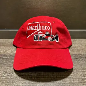 Malboro Racing Embroider on Red Hat