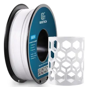 Geeetech ABS+ Filament 1.75mm, Tough and Durable 3D Printer Filament, Impressive Heat & Water Resistant,Low Warping Rate, Impact-Resistant, Dimensional Accuracy +/- 0.02 mm, 1 kg Spool