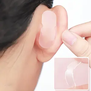 6pcs/pack, Invisible Ear Support Patches, Silicone Ear Stickers, Non-Surgical Ear Correction Beauty Tool