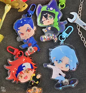Sk8 Acrylic Anime Keychain Reki Kyan Langa Hasegawa Miya Chinen Adam
