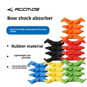 Rubber shock absorber, composite bow string, crab shock absorber, professional bow and arrow accessories adjustment tool good luck