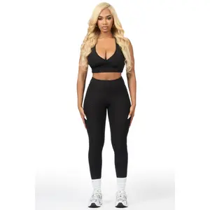 Meca Black Tank Active Set