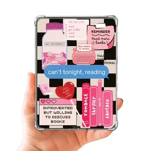 Bookish Checkered Kindle Insert - Stylish Protection for Kindle Basic, Paperwhite 2022-2024, Oasis, Scribe, Colorsoft Models - Elevate Your Reading Experience