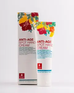 Morganna Anti-Age Spot Hand Cream 50ml - Fades Dark Spots, Hydrates & Soothes Dry Hands with Mango Butter & Gluthathione