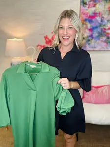 The Jodi Puff Dress-2 Colors