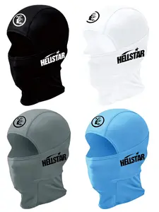 4pcs/2pcs/1pc Unisex Hip Hop Printing Balaclava Mask Neck Gaiter Headwear Breathable Mask for Men Women Outdoor Sports Hiking Fishing Commuting Suitable for Daily Wear
