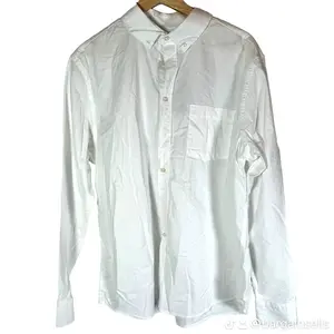 Goodfellow & Co Men's White Slim Fit Oxford Button Down Shirt X-L - Menswear Top