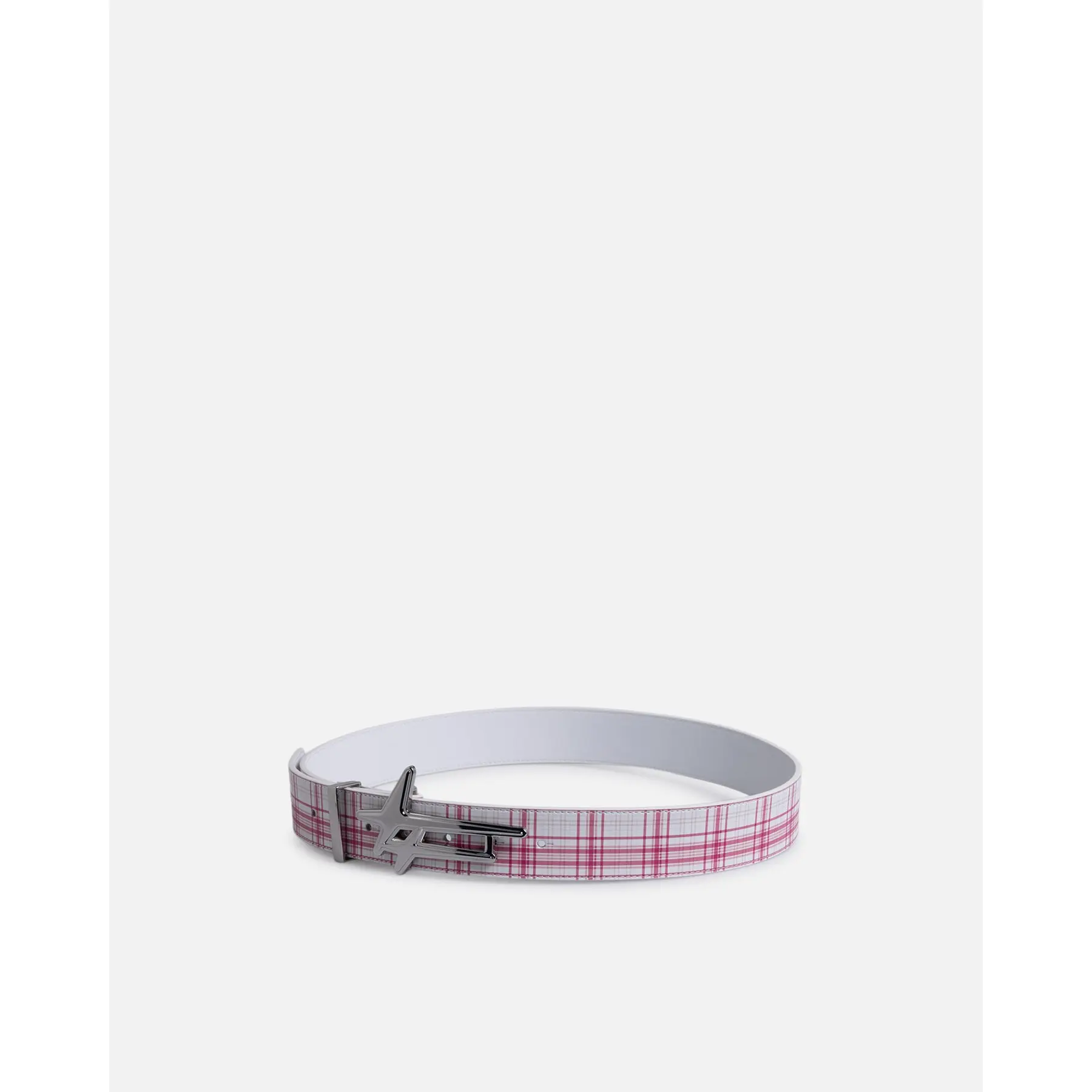 Loiter Star Born Belt Red Plaid