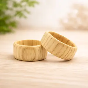 Ash Wood Ring – Natural Handcrafted Wood Band