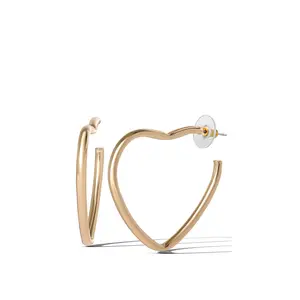 Heart Hoop Earrings