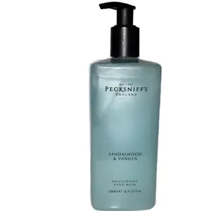 Pecksniff's Moisturizing Hand Wash - Sandalwood & Vanilla, Vitamin B Enriched, Gentle & Luxurious Cleanser, 500ml/16.9 fl oz - Comfort, Nail Cleansing