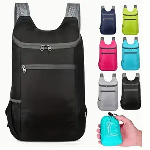 Ultra Lightweight Foldable Backpack for Men and Women - The Must-Have Compact Camping Hiking and Travel Daypack - Waterproof Durable Material Multi-Purpose Small Rucksack Perfect for Outdoor Adventures Work Commute Gym and Weekend Getaways