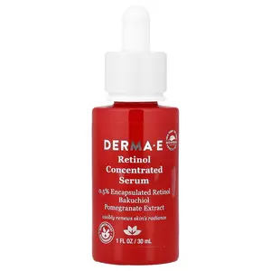 DERMA E Anti-Wrinkle, Retinol Concentrated Serum, 1 fl oz (30 ml)