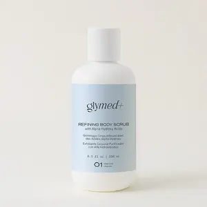 GLYMED PLUS Refining Body Scrub with Alpha Hydroxy Acids (8 fl oz | 236 ml)- Retail