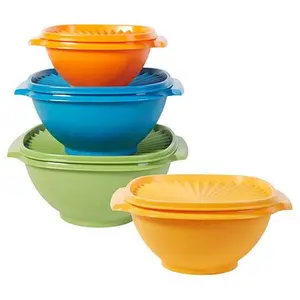 Tupperware® 8-piece Heritage Square Bowl Set