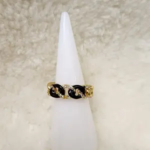 14k Gold plated ring (adjustable)