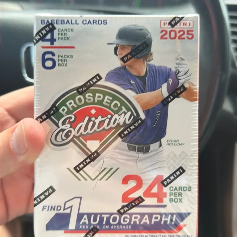 2025 Panini Prospect Edition Blaster Trading Card Box, Collectible Sports Card Pack for Hobby Enthusiasts