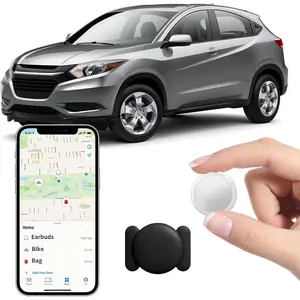 No subscription gps tracker for vehicles work with find my ios only real time mini air tracker tags global coverage hidden car locator tracking device with magnetic case no monthly fee required