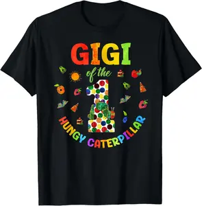 Gigi Of The Hungry Caterpillar Birthday Family Matching T-Shirt