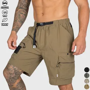 Ultimate Performance Mens Tactical Cargo Shorts | Stretchy Nylon Fabric Quick Dry Wrinkle Resistant Utility Pockets for Travel Commute#SummerVibes