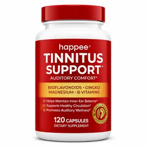 Tinnitus Supplement for Ear Ringing - Lipoflavonoids with Gingko - 120 Capsules