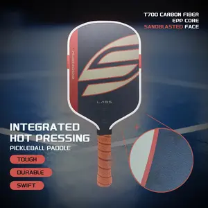 Boomstik Pickleball Paddle Set, Foam Core, Carbon Fiber T700 Surface, 16mm Thick, High Friction, Competitive Players' Choice