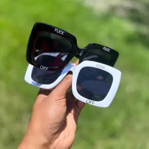 F*ck Off Sunglasses for Men and Women, UV Protection