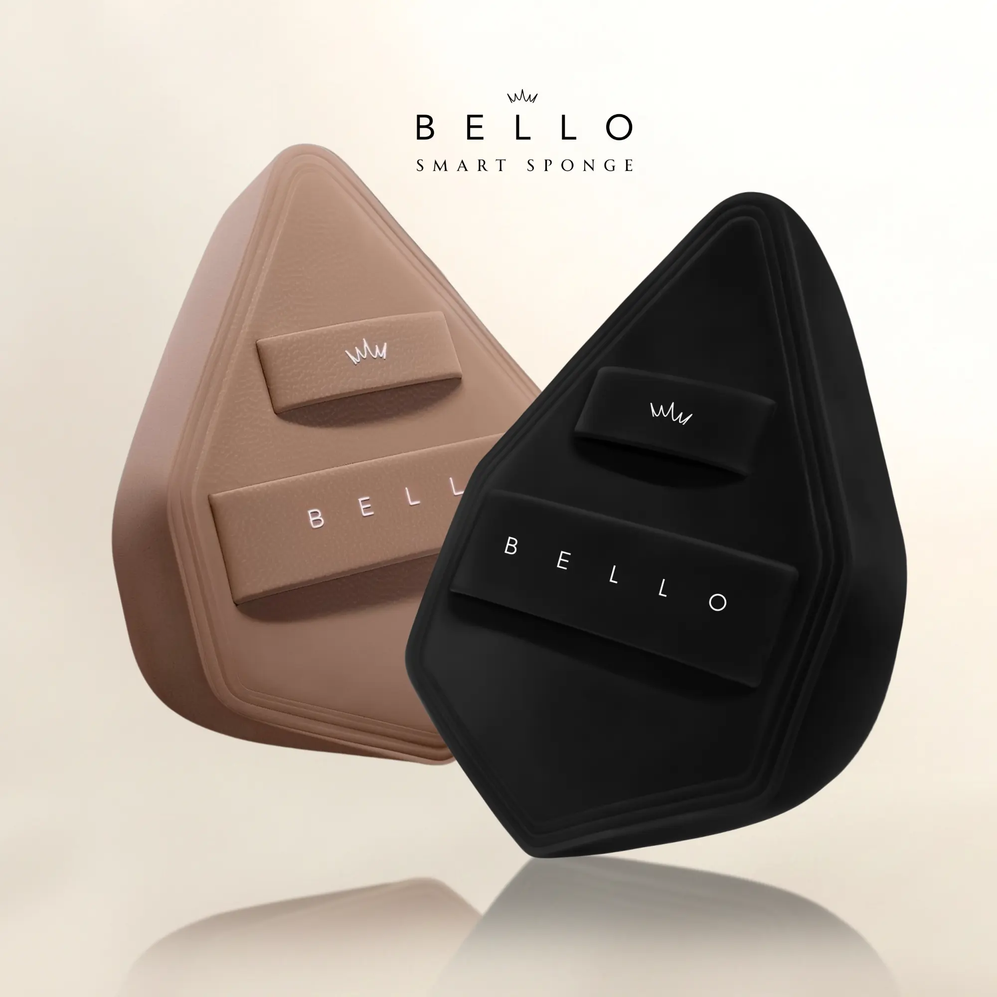 Bello Duo - 1 Black Noir + 1 Sierra Sand sponge Bello Duo - 1 Black Noir + 1 Sierra Sand sponge