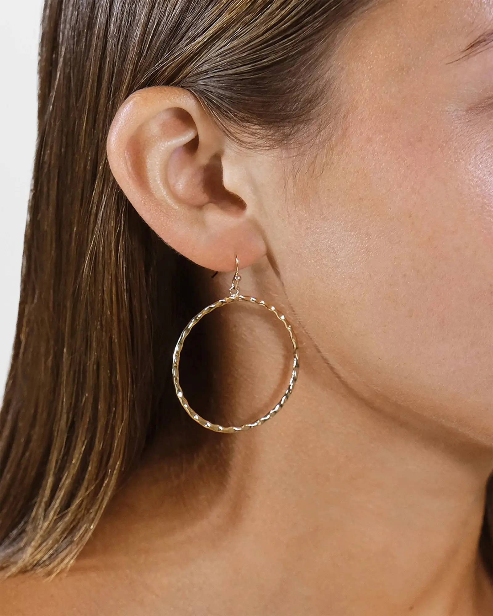 Circle Dangle Earrings