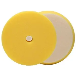 Buff and Shine® 5" Uro-Tec™ Yellow Polishing Foam Pad Grip Pad™ 534BN