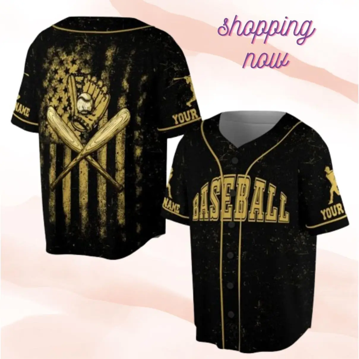 Custom Name Retro Baseball Jersey player, Personalized jersey, Retro baseball Vintage, Full Size Range, Perfect Fit for Everyone