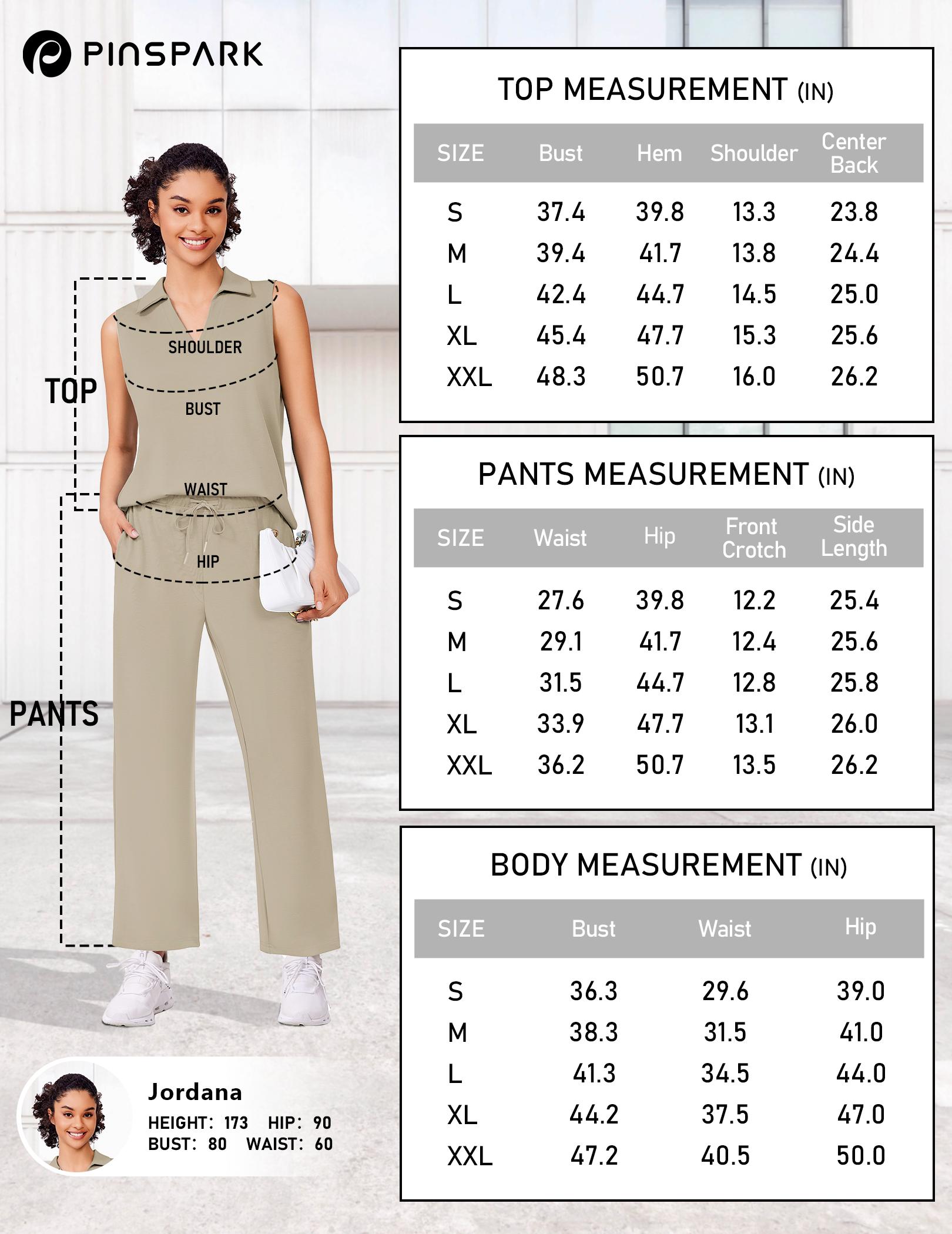 PINSPARK Two Piece Sets for Women Sleeveless Outfits Travel Tracksuit V Neck Top Wide Leg Pant Lounge Sets 2025 Summer sweatsuits  women  Springtok