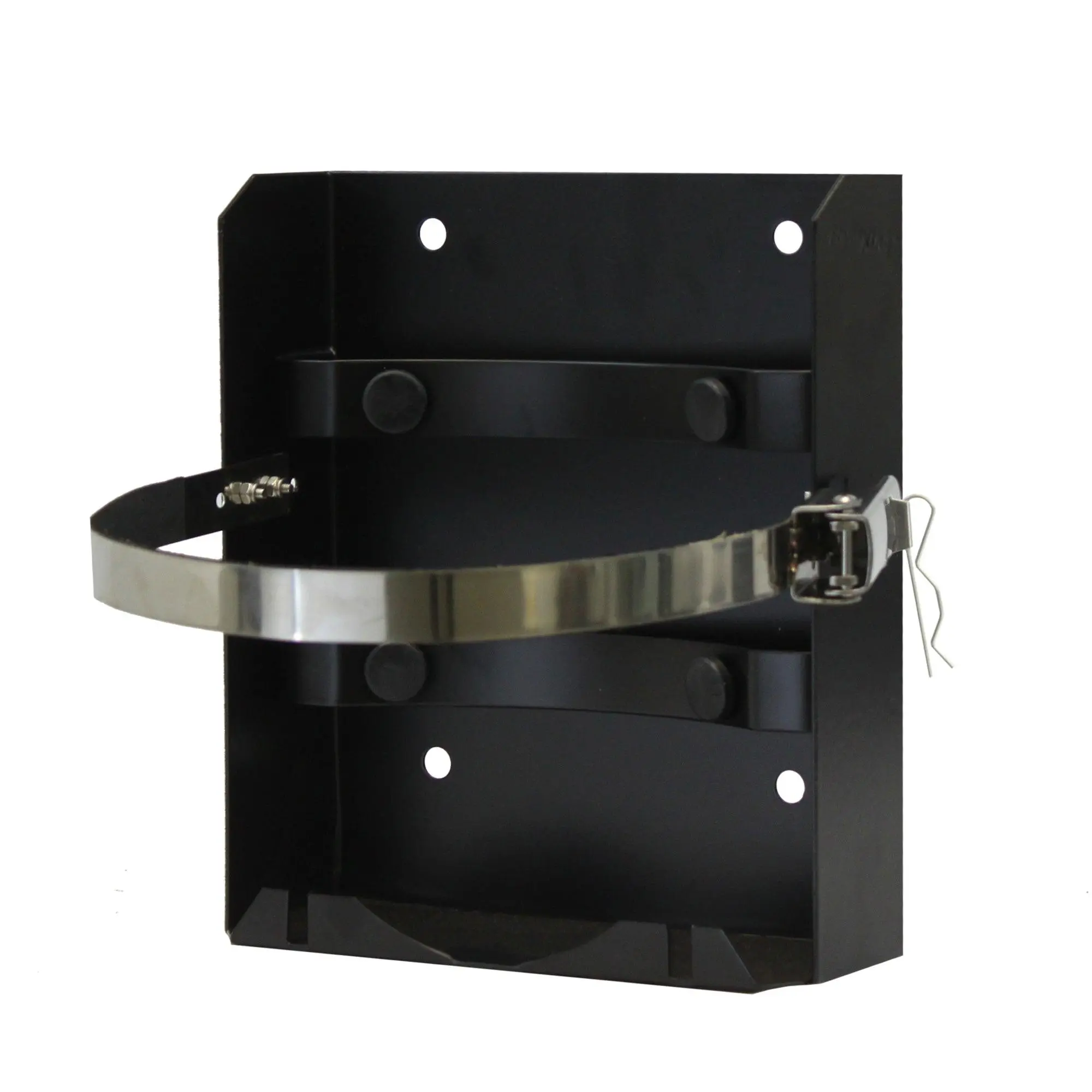 Flame King T-Racks 5LB Propane Tank Mounting Bracket Strap for RVs, Trailers, Campervans, Jeeps, and Overland Vehicles