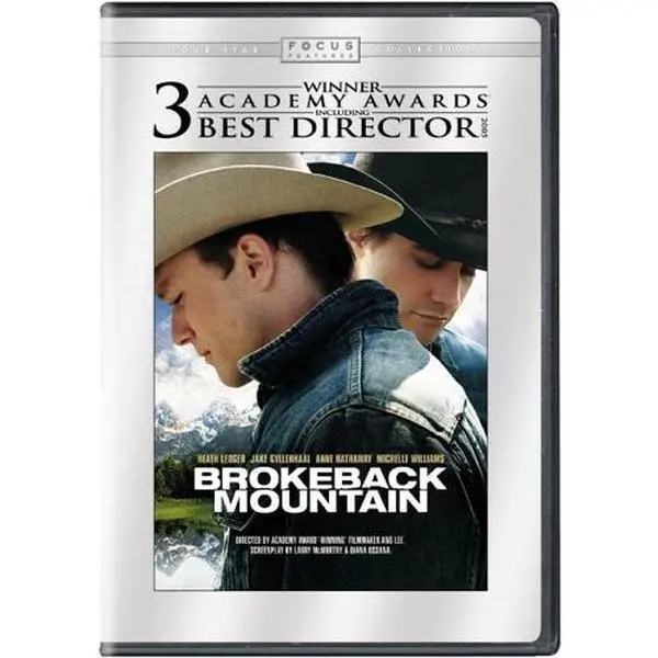 Brokeback Mountain  [DVD Video Disc] Dolby, Dubbed, Gold Foil O-Ring, Subtitled, Widescreen