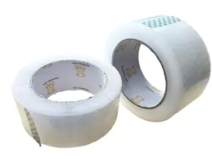 Clear Tape Heavy Duty Pack of 2 Clear Package Tape Clear shipping tape Packing tale (1.88" x 109 yards ea) Cinta de Embalaje para cajas Parcel tape Clear box tape Clear packaging tape box tape refill