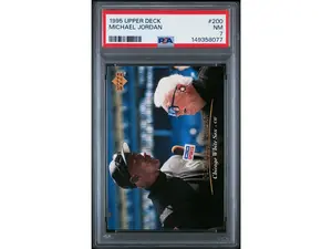1995 Upper Deck Michael Jordan #200 PSA 7