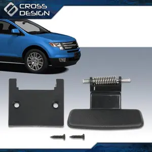 CROSSDESIGN Fit For 2007-2010 Ford Edge Center Console Armrest Lock Latch Lid Handle