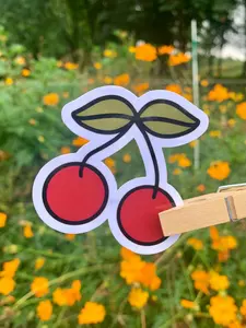 Cherries Sticker