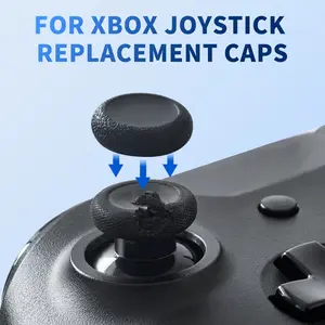 Replacement Thumbstick Mushroom Head for Xbox One Series S/x Controller, Wear-Resistant Repair Parts, Durable Gaming Accessory